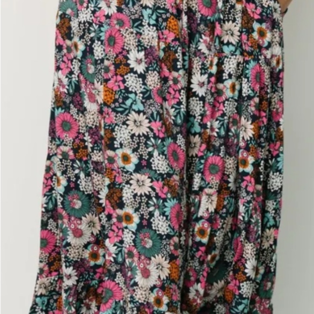 Floral Multicolor Skirt